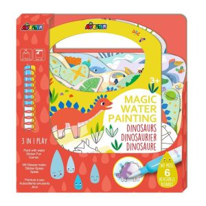 Magic Water Dinosaur Painting Activity Book