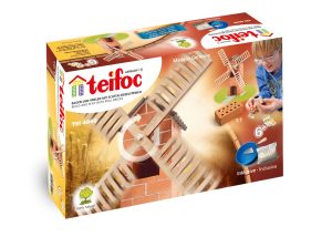 Teifoc Real Bricks Building Sets - Windmill